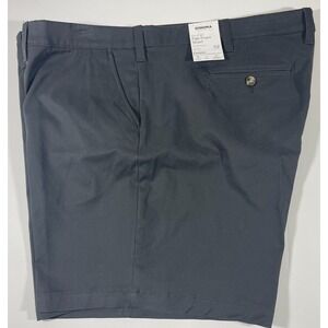 Sonoma Flexwear Shorts Men 52 Big & Tall Flat Front Hits above the Knee Gray NWT